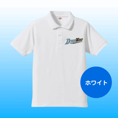 5.3オンス ドライカノコ  ポロシャツ（ロゴタイプA胸ワンポイント） - 画像 (4)