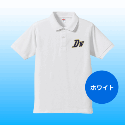5.3オンス ドライカノコ  ポロシャツ（ロゴタイプB胸ワンポイント） - 画像 (4)